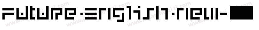 Future English new字体转换